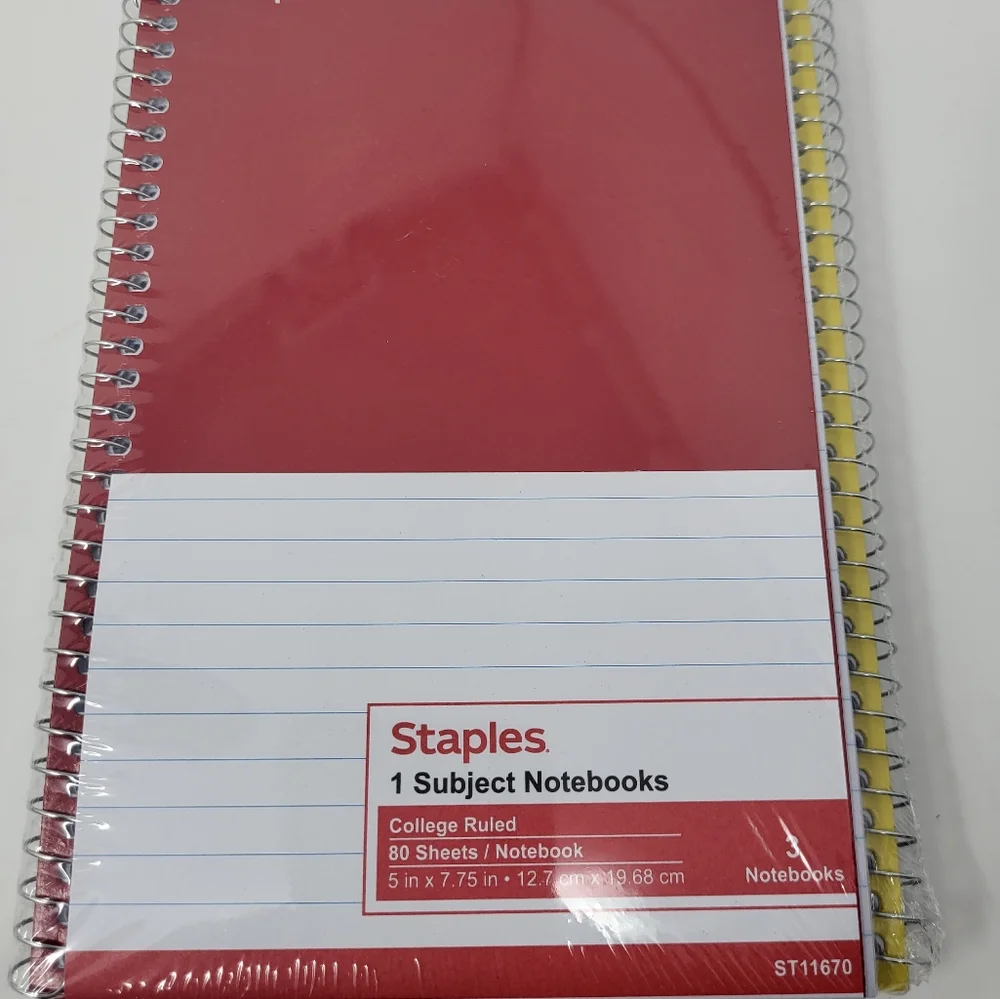 Staples Office Home School‎ Business Supplies Clips Notebooks College